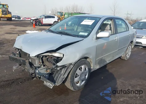 2008 Toyota Corolla Le z USA, uszkodzony, nr VIN 2T1BR32E58C917042